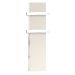 Електрически отоплител CLIMASTAR Slim 500W бял гладък