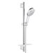 Душ гарнитура с тръбно окачване и 3 струи GROHE Rainshower SmartActive 130