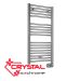 Електрическа лира E-CHROME 300W хром 920x480мм Crystal 388534