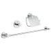 Koмплект аксесоари за баня 3 в 1 GROHE Essentials 40775001