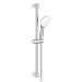 Тръбно окачване и слушалка с 2 струи GROHE Tempesta 110