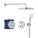 Душ система за вграждане с термостатен смесител GROHE Grohtherm Tempesta 250 34872000