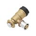 Месинг стенно коляно Press 52.5 mm