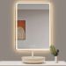 Огледало за баня с LED осветление и нагревател touch 70х90 + Дисплей