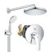 Пакет смесител за вграждане Grohe вана/душ + пита с рамо,шлаух, ръчен душ 2666800/26406001/33305003
