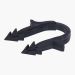 Скоби за подово U42 ф14-18 (1000бр) KAN-therm