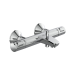 Термостатен смесител Ideal Standard Ceratherm стенен за вана душ A7206AA