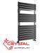 Лира за баня PREMIUM 510W антрацит 952x550 Crystal 390361