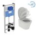 WC Комплект за вграждане Ideal Standard CONNECT AIR RIMLESS+ R052501