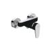 Смесител Ideal Standard Tyria стенен за баня черено и хром BC156HS