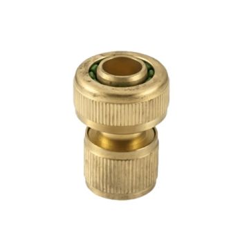 Бърза връзка женска двойна-месинг 1/2&quot;-5/8&quot; 0500100