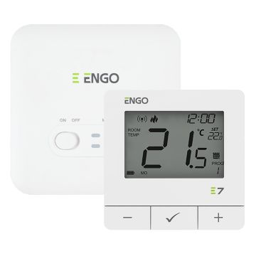 Безжичен термостат програмируем ENGO E7-RFW 328150036 1