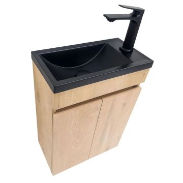 Долен шкаф за баня от ПВЦ Mini 43 OAK BSW101OB SW101OB 1