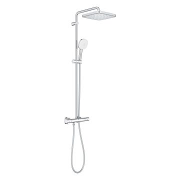 ДУШ СИСТЕМА С ТЕРМОСТАТ GROHE TEMPESTA SYSTEM 250 CUBE 26689001 1