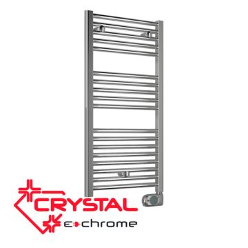 Електрическа лира за баня Crystal E-CHROME 300 W Хром 920X480 mm 34514398 3
