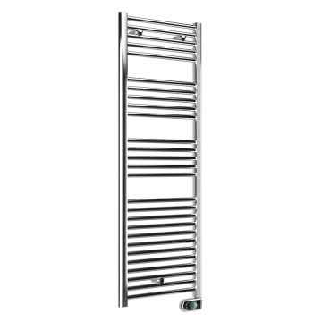 Електрическа лира за баня Crystal E-CHROME 450 W Хром 1385X480 mm 34514399 1