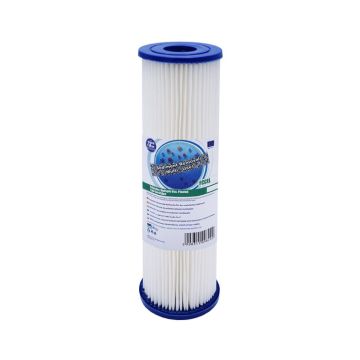 Филтър за утайки от полиестерни влакна Aquafilter FCCEL5 - 5 μm микрона 9 7/8&quot; x 2 1/2&quot; за многократна употреба FCCEL5 1