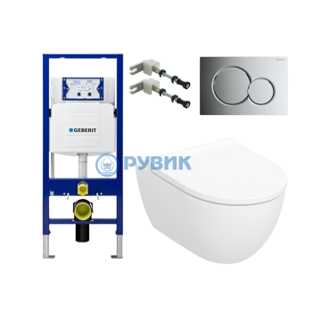 GEBERIT ПАКЕТ SIGMA С КЕРАМИКА ACANTO 111.300.00.5/115.770.21.5/111.815.00.1/502.774.00.1 1