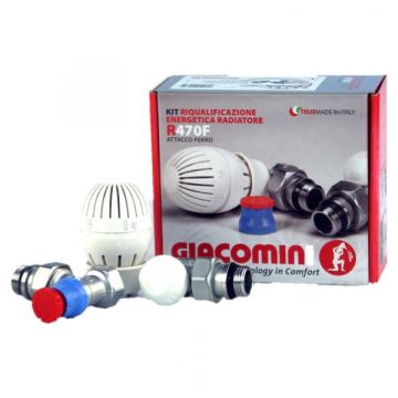 GIACOMINI ПРАВ К-Т (1/2&quot;х16) с 2бр. адаптор R470AX013 1