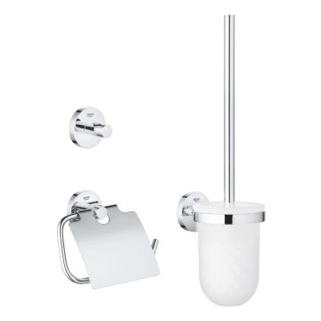 GROHE ESSENTIALS КОМПЛЕКТ АКСЕСОАРИ ЗА БАНЯ 3 В 1 40407001 1
