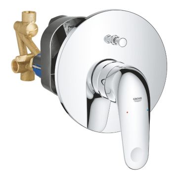 GROHE EUROECO СМЕСИТЕЛ ЗА ВАНА 1/2″(комплект за вграждане) 32747001 1
