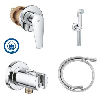 GROHE КОМПЛЕКТ Хигиенен душ 29040+28628+27512+26334 1