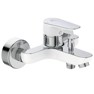 Ideal Standard TYRIA BC157HO Смесител за вана/душ, бял мат/хром BC157HO 1