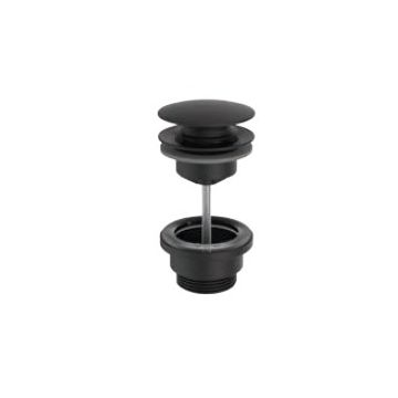 Ideal Standard Витло за сифон за комбинация с мивка без преливник черен мат E3554XG
