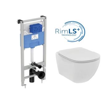 Ideal Standard WC КОМПЛЕКТ ЗА ВГРАЖДАНЕ TESI RIMLESS + R059501 R059501