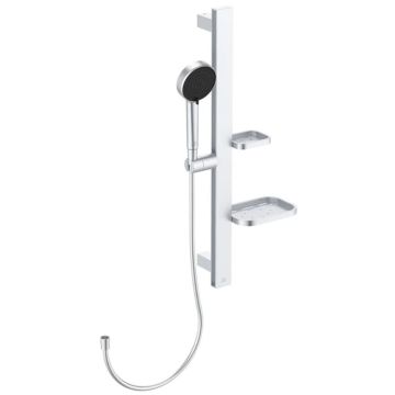 Idearain ALU+ комплект ръчен душ и тръбно окачване BD586SI 0040303000003 1
