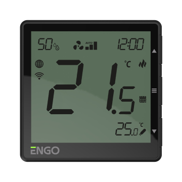 Интернет контролер ENGO EFAN-24B за вентилаторни конвектори за скрит монтаж Wi-Fi 24V simp-4577199228