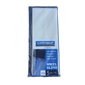 Комплект 5 броя филтриращи елементи Cintropur NW25/SL240 - 100 микрона NW25/SL240-100 1