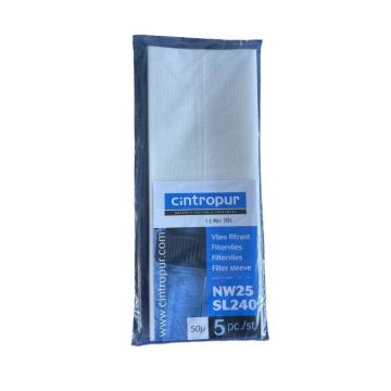 Комплект 5 броя филтриращи елементи Cintropur NW25/SL240 – 50 микрона NW25/SL240-50 1
