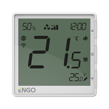 Контролер ENGO EFAN-230W за вентилаторни конвектори и подово WIFI 230V 32815085