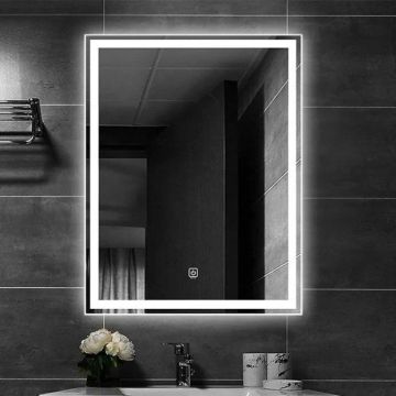 Огледало за баня с LED светлина 60х80см 3LD608003 3LD608003 1