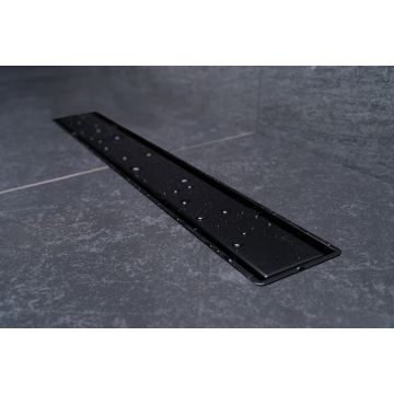 Peštan Подов линеен сифон COMPACT LINE MATTE BLACK 550 13702631 1