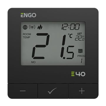 Програмируем термостат жичен ZigBee ЧЕРЕН ENGO E40-230B 32815100 1