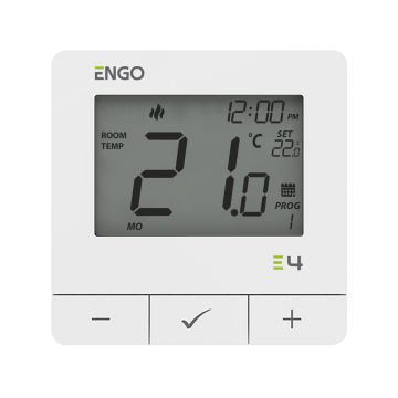 Програмируем жичен термостат Engo E4-W230V E4-W
