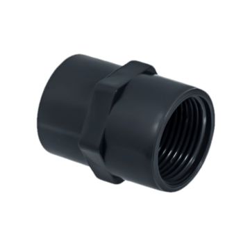 PVC съединител вътрешна резба PN16 за лепене 672d4bac21959