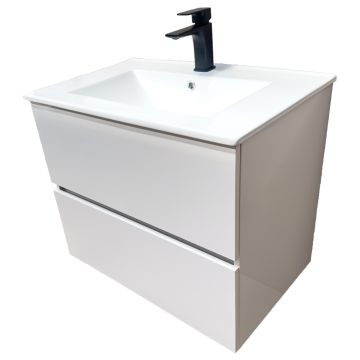 Долен шкаф за баня от ПВЦ BERGAMO WHITE 50, 60, 70, 80
