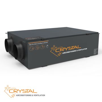 Рекуператор Crystal ECO 1000 с японски топлообменник 39.001.001.100 1