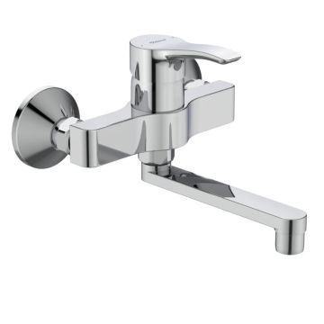 Смесител Vidima Seva S стенен за умивлни BC391AA 0040168012 1