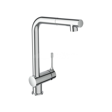 Смесител за кухня Ideal Standard Ceralook BC176AA с висок тръбен изтеглящ се чучур 0040126093 1