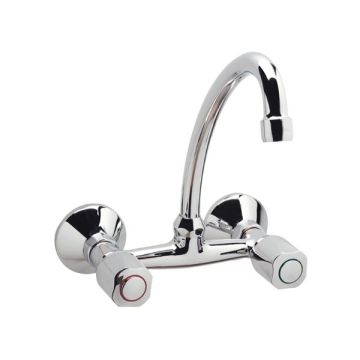 Стенен смесител за умивалник Iskar B1390AA B1390AA 1