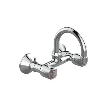 Стенен смесител за умивалник Iskar B1392AA B1392AA 1