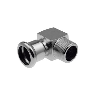Стоманено ПРЕС коляно с външна резба - късо KAN-therm Steel 672d4c0a1dd05