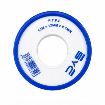 Тефлонова лента PTFE/SYC 12м*12мм*0.1мм М 005270020