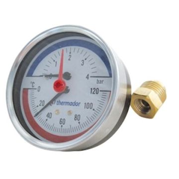 Термоманометър MTA 0-120° / 4bar MTA
