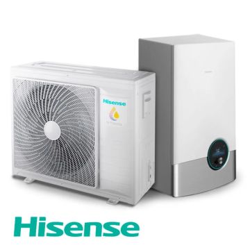Термопомпа въздух-вода Hisense Hi-Therma Split 8 kW - сплит система монофазна AHW-080HCDS1 1