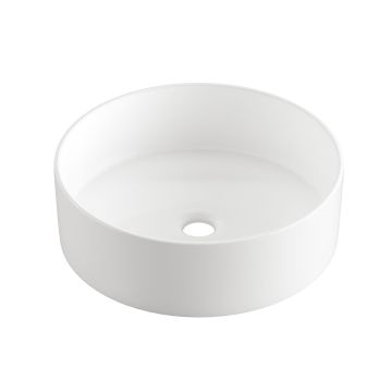 Умивалник за плот LIMNOS INVENA TREND, 36 см, кръгла бяла CE-59-001-W 1